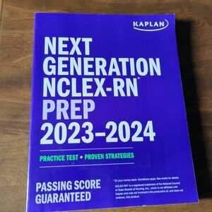 Kaplan Next Generation NCLEX RN Prep 2023‎ 2024 Practice Test Proven Strategies